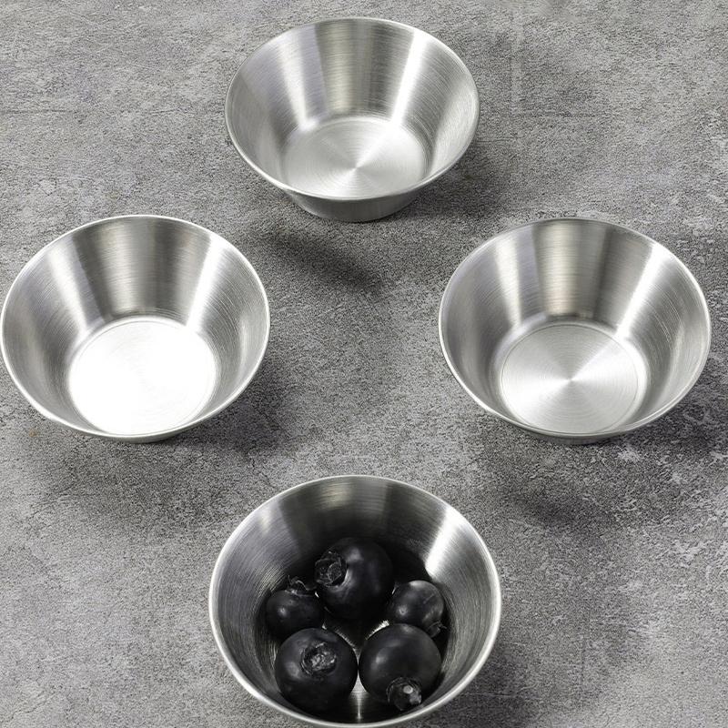 

65Ml Small Round Cake Cup Sauce Cups Ramekin Dipping Sauce Cup Individual Round Condiment Cups For Seasoning For Parties 50ml