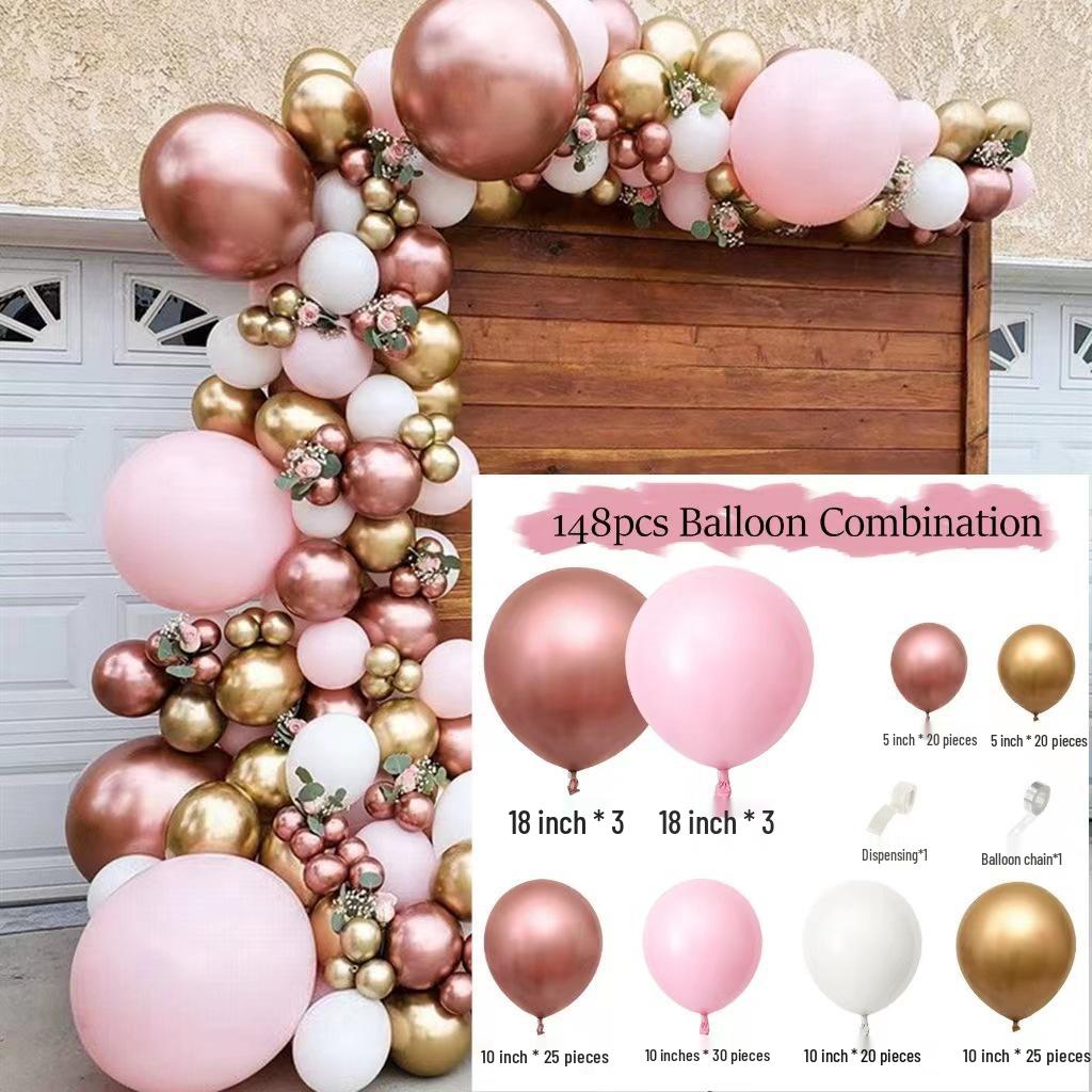 Luxury Balloon Set for Birthdays & Events - High-End Party & Ceremony Decoration Arch