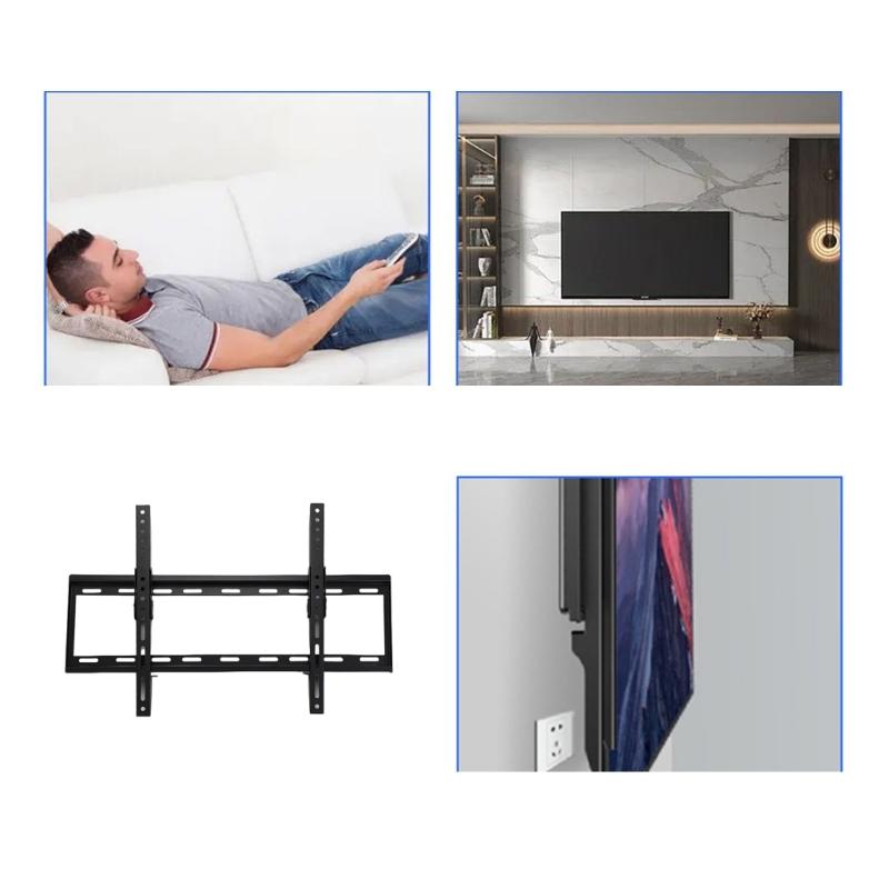 32-70inch Universal TV Mount Monitors Wall Support PC Screen Bracket Fixed Holder For LED LCD Television 45KG Load