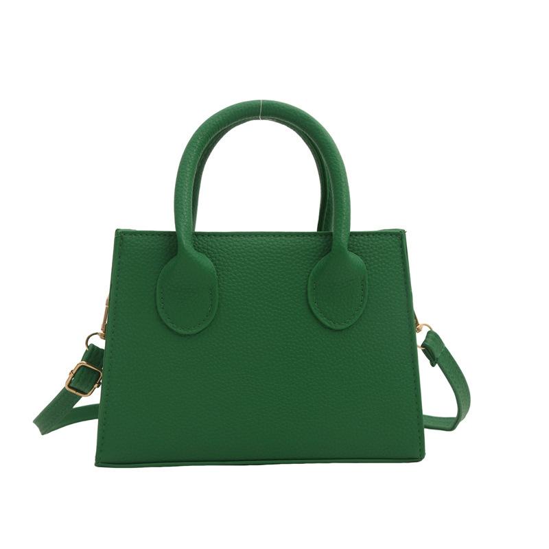 

Літня популярна сумка 2024 нова модна корейська версія жіноча сумка міні сумка через плече ins універсальна зарубіжна маленька квадратна сумка зелений