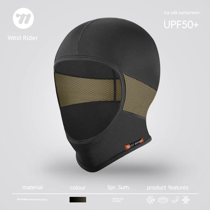 West Rider Bicycle Ice Silk Small Hat Summer Sun Protection Headgear Unisex Helmet Liner Breathable Headscarf for Cycling