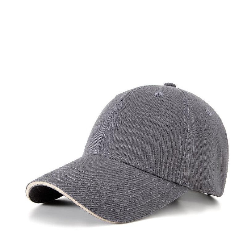 Zhugang Unisex Hard-Top Baseball Cap with Contrast Brim