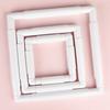 Pack of 3 Embroidery Hoops Featuring Easy Installation Portable Designs Ideal for Crafting Use