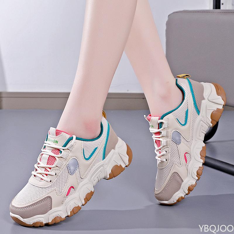 New spring Women's Fashionable Casual Comfortable shoes Women's Sneakers Lightweight Breathable Vulcanized Mesh shoes