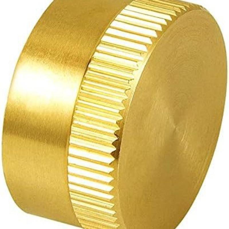 5pcs Solid Brass Bottle Lid Cylinder Protect Cover Tanks Cover Campings Stove Accessories