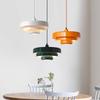 LED Pendant Lights Nordic Home Indoor Decoration Lamp For Restaurant Living Rooms Bedroom Macaron White Green Orange Chandelier