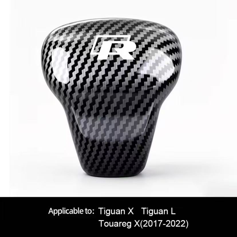 Volkswagen Gear Stick Cover Car Shift Lever Carbon Fibre Shell For VW Golf Polo GTI Tiguan R-Line Passat Variant Jetta Tirevalve