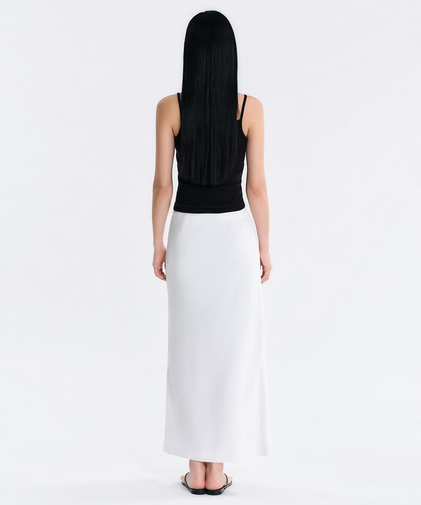 Musinsa Standard Woman Women'S Fluid Maxi Skirt [Ivory]