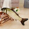 3D Simulation Cat Favor Fish Dog Toys Plush Stuffed Fish Shape Cats Padded Toy Catnip Scratch Board Scratching Post For Pet