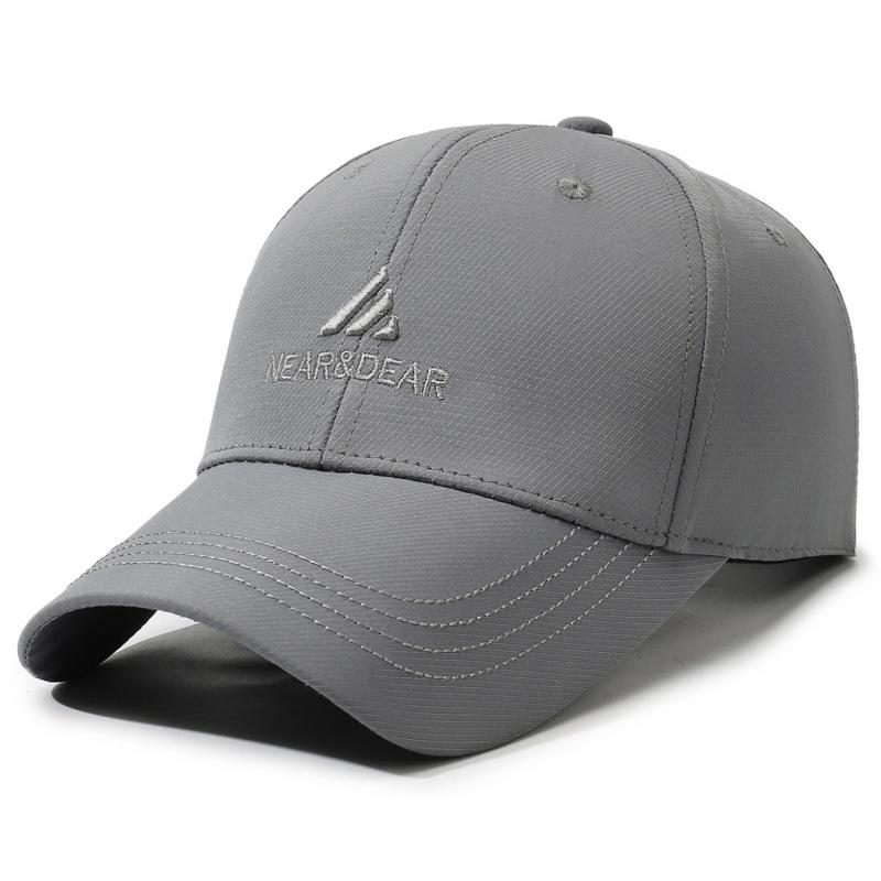 Spring And Autumn Three-Dimensional Embroidery Cap Men'S Outdoor Sunshade Sunscreen Baseball Cap Simple And Versatile Sports Men'S Hat