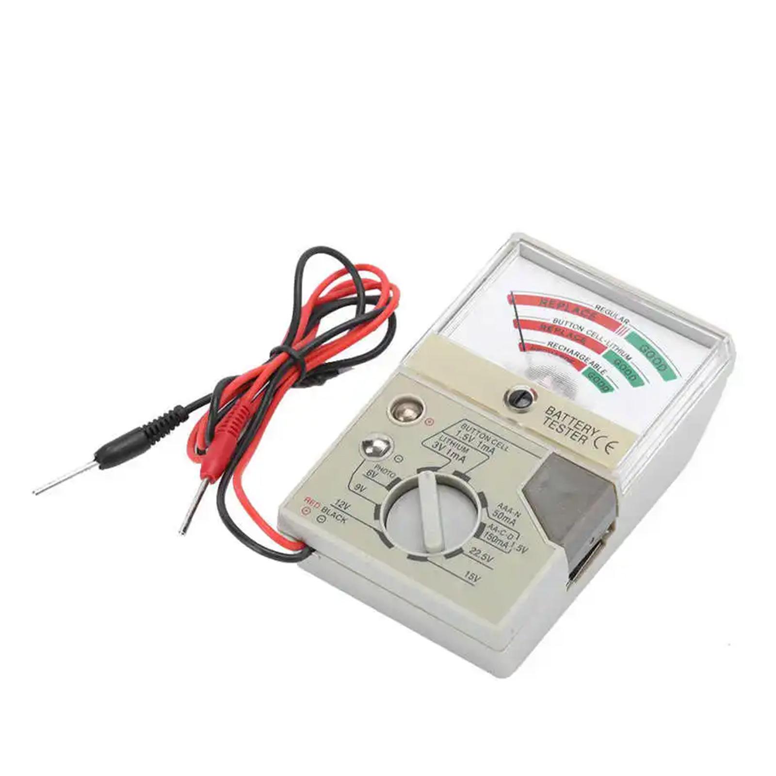 

Watch Battery Meter Analyzers 10x7cm High Accuracy for Small Electronics Gadgets Clear Readings in Low Light Environment