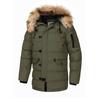 PITBULL Winter Jacket Men's Parka with Hood Kingston M