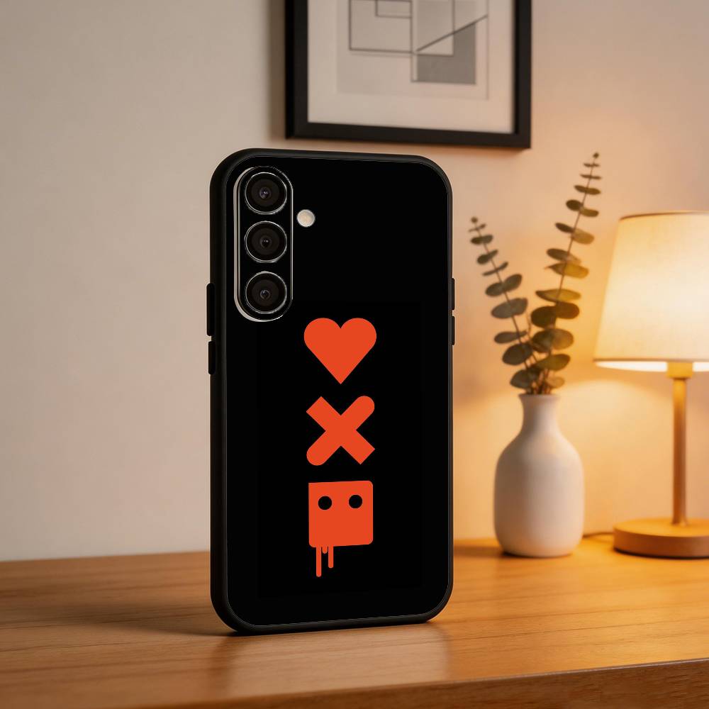 Love Death And Robots  Phone Case For Samsung  A73,A21s,A22,A31,A32,A52,A53,A71,A80,Soft Black Shell