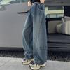 Big Girls' 2025 Wide-Leg Denim Pants - Autumn Casual Style