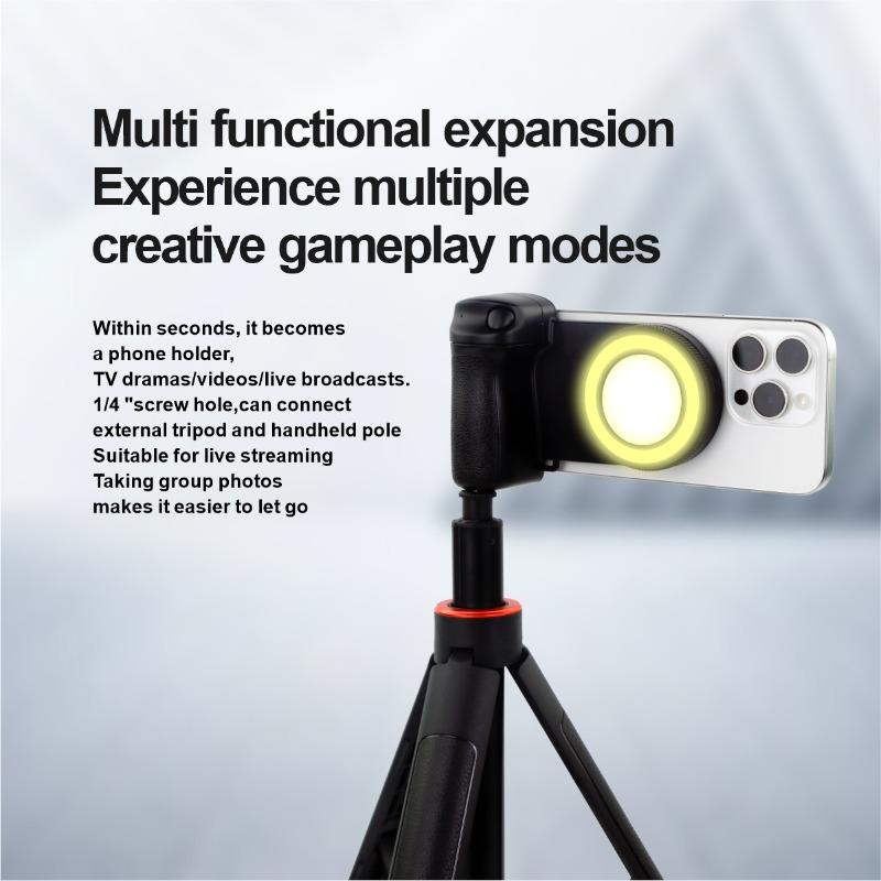 Phones Magsafe Magnetic Selfie Light,Bluetooth Remote Selfie, Magsafe Phones Photography Fill Light Set for All Mobile Phones