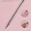 1Pcs Nail Art Dual End Stainless Steel Cuticle Pusher Spoon Dead Skin Removal