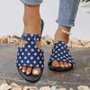 2024 Summer Women's Breathable Roman Style Color Block Sandals: European & American Flat Slippers