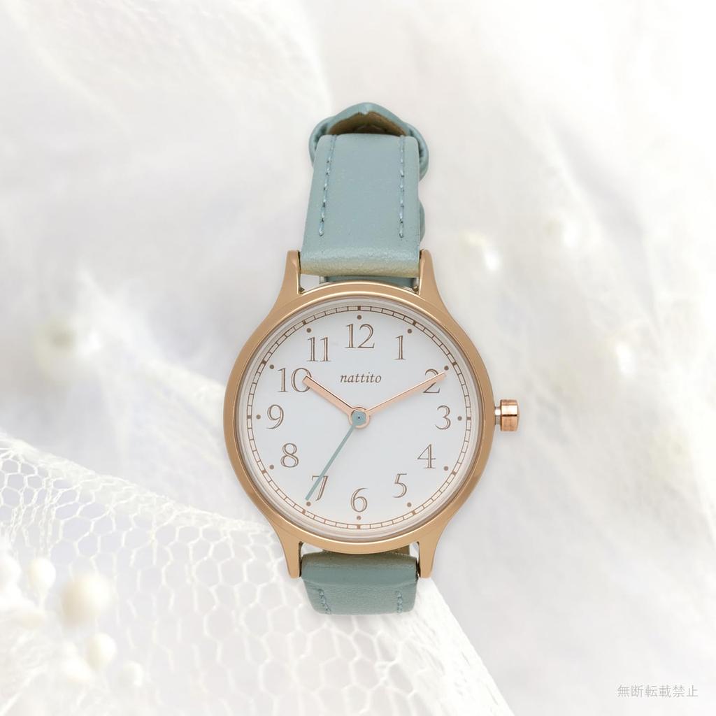 Fieldwork Analog Watch with White Leather Rita Blue Women's Strap, JN028-4,