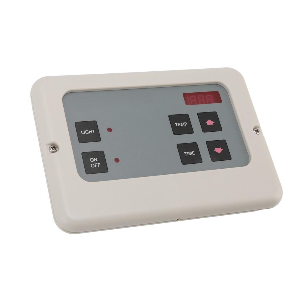 Sauna Room Temperature Controller Wall Mount Wet Steam Generator Controller for Household