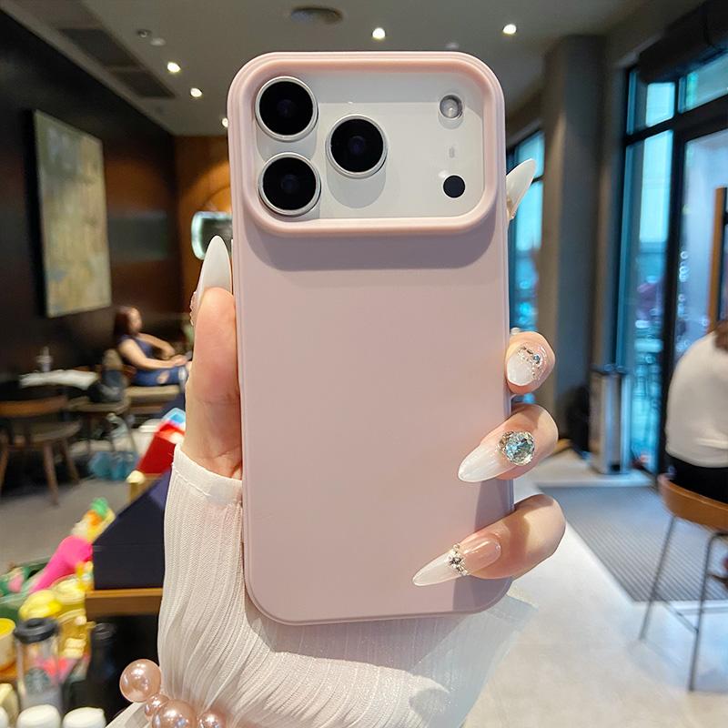 Luksusowe etui na telefon w kolorze cukierkowym dla IPhone 17 Pro Max Miękkie silikonowe etui dla IPhone 17 Air 17Pro Zderzak na aparat TPU Etui na tył