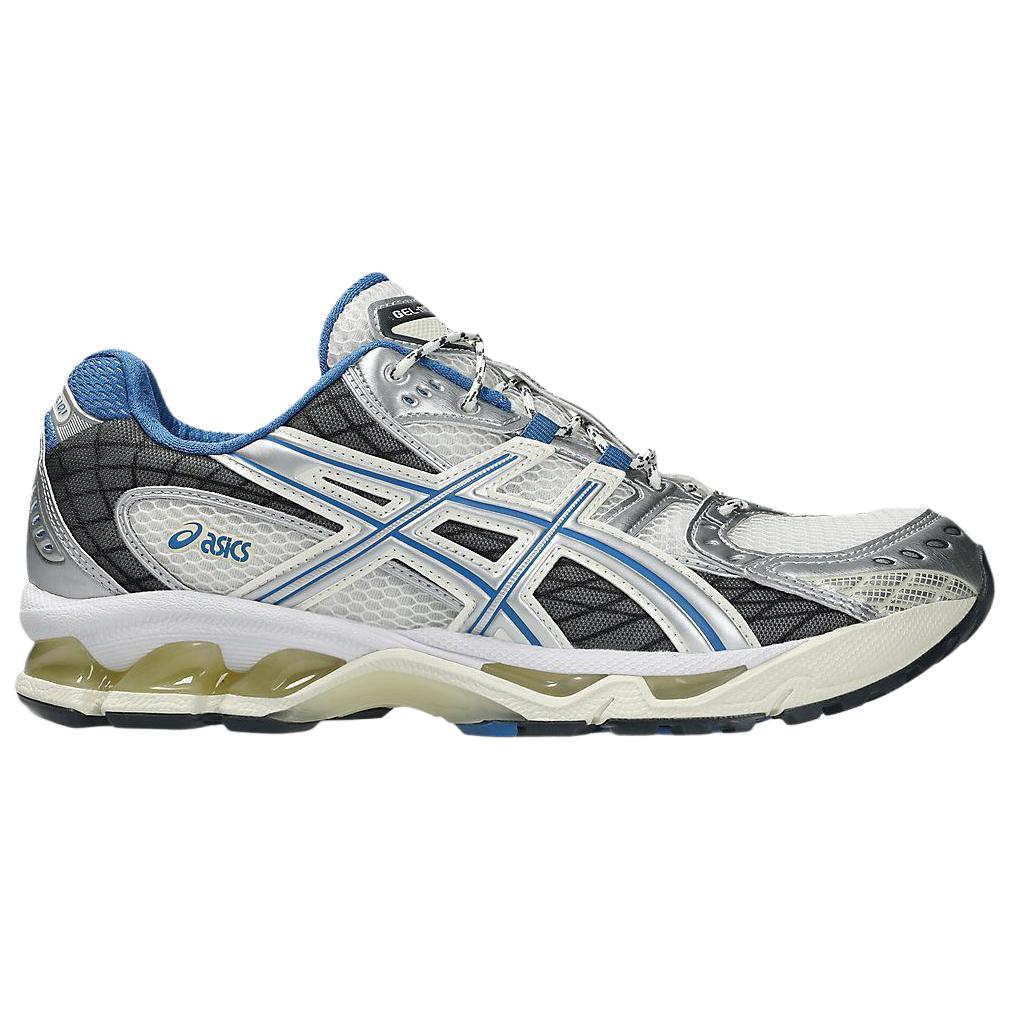 Asics Scarpe da Corsa Casual Supporto GEL Nimbus 10.1 Unisex Bianco Argento Nero 1203A543-109
