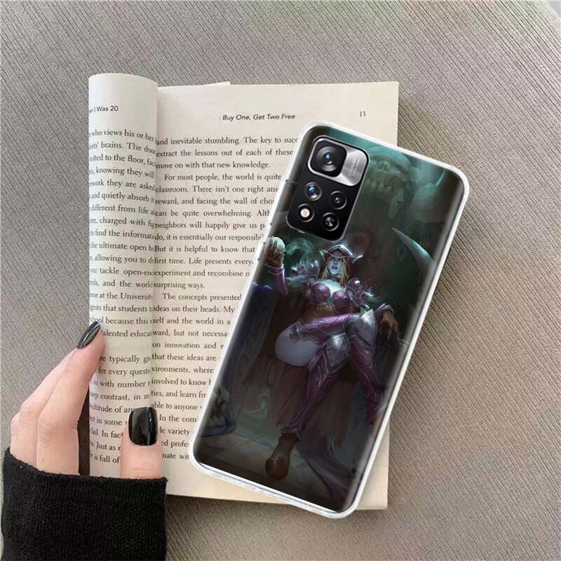 W-World Of W-Warcraft Elf Phone Case For Xiaomi Poco F7 14 Ultra Mi 15 10 11 Lite X7 X6 X5 X3 M5S M6 10T 11T F6 F5 Pro F4 GT