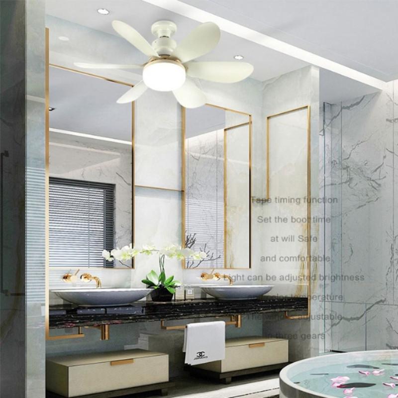 30W/40W E27 Modern LED Lighting Smart Ceiling Fan Light with Remote Control 3-Gear Household 2-in-1 Adjustable Fan Lamp