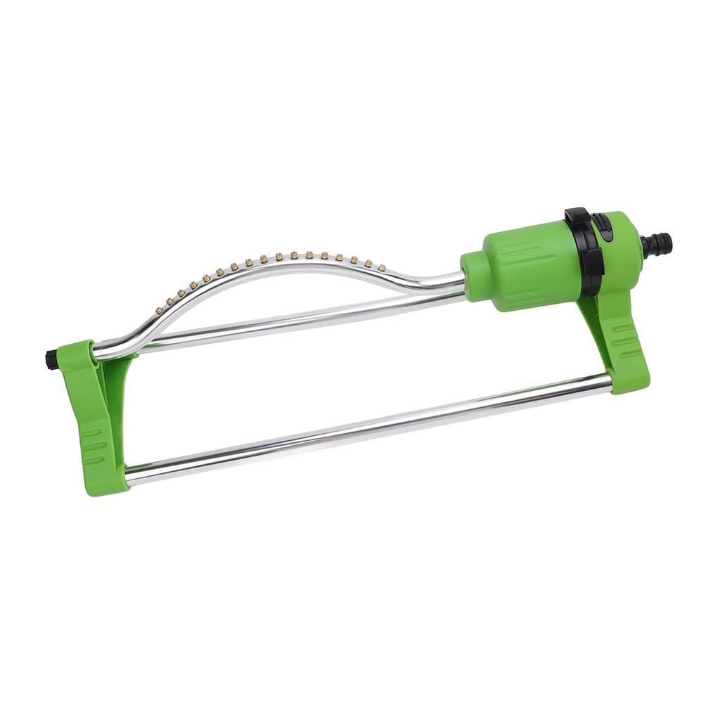Oscillating Lawn Sprinkler 17 Holes Automatic Water Sprinkler with 4 Spray Modes and Metal Fittings for Yard Garden Irrigation