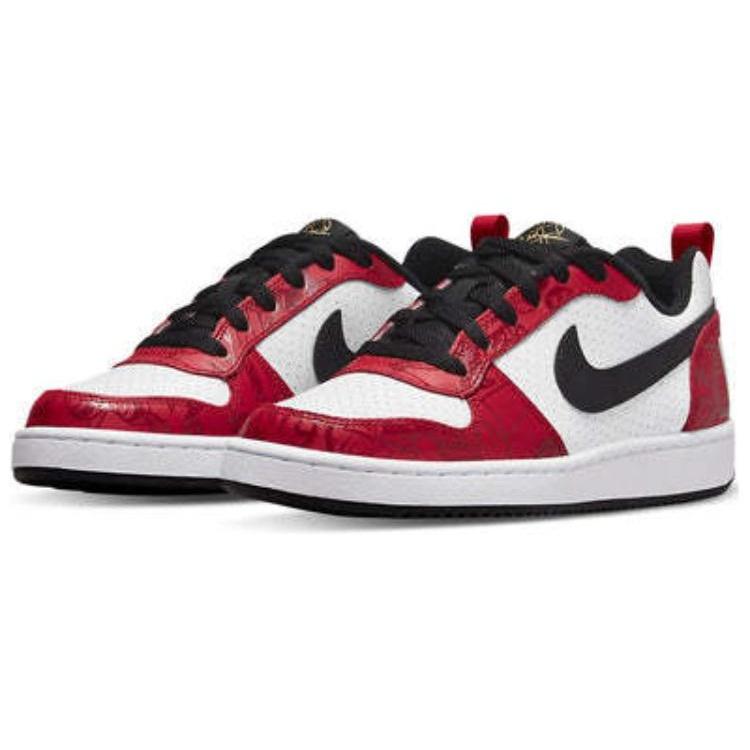 (GS) Nike Court Borough Low 2020 'Red White' Kids' CU2983-101