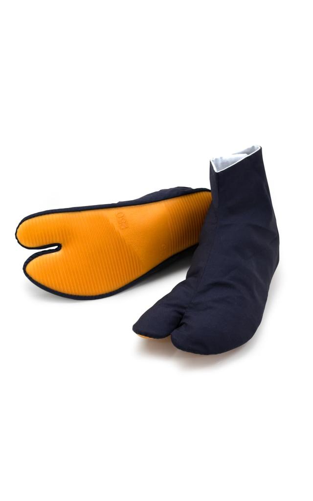 Aiai Tabi Dark Blue for Taiko Working at and and Rubber-Soled Socks, (Sizes 14cm-30cm), Festivals, Dancing, Drumming, Heights, Gardening, Men's