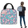 Süßer Axolotl Isolierte Lunchtasche für Damen Kinder Tragbar Lebensmittelboxen Thermische Lunchbox Tragetasche