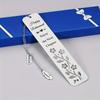DIY Art Craft Engraved Bookmark Hanger School Stationery Book Clip Employee Gratitude Gift Office Supplies Retirement Bookmarks
