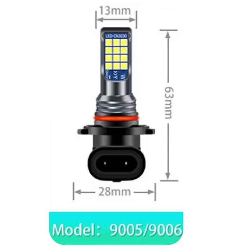 2x H4 H8 H11 светодиодные HB4 9006 HB3 9005 H7 3030 24smd 12v белые противотуманные фары лампы для вождения автомобиля ходовые огни 9005 9006