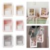 Flower Gift Paper Packaging Boxes Clear Window Wedding Baby Shower Favors