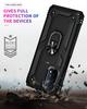 Luxury Armor Shockproof Case for OPPO A16 A16S A32 A72 A52 A53 A54 A55 A74 A5 A3S A5S A7 Reno 6 5Z Metal Ring Holder Phone Cover