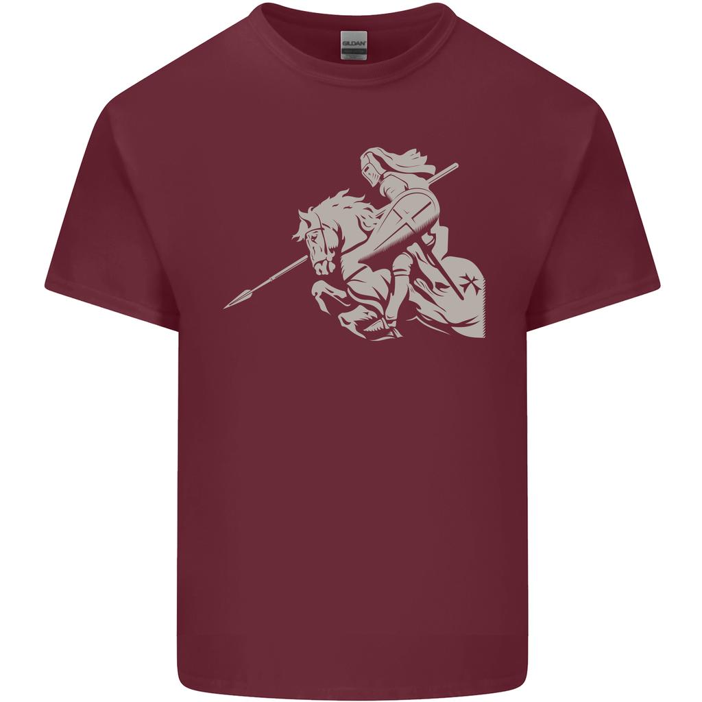 St George On a Horse St Georges Day Unisexs Light Cotton TShirt