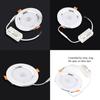 9w Round 18LED Infrared Sensor Downlight Human Body Induction Ceiling Light (cold white light)