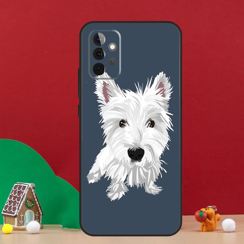 West Highland Terrier Westie Case For Samsung Galaxy A36 A56 A06 A13 A53 A32 A12 A22 A52 A35 A17 A16 A55 A15 A54 A34 A14