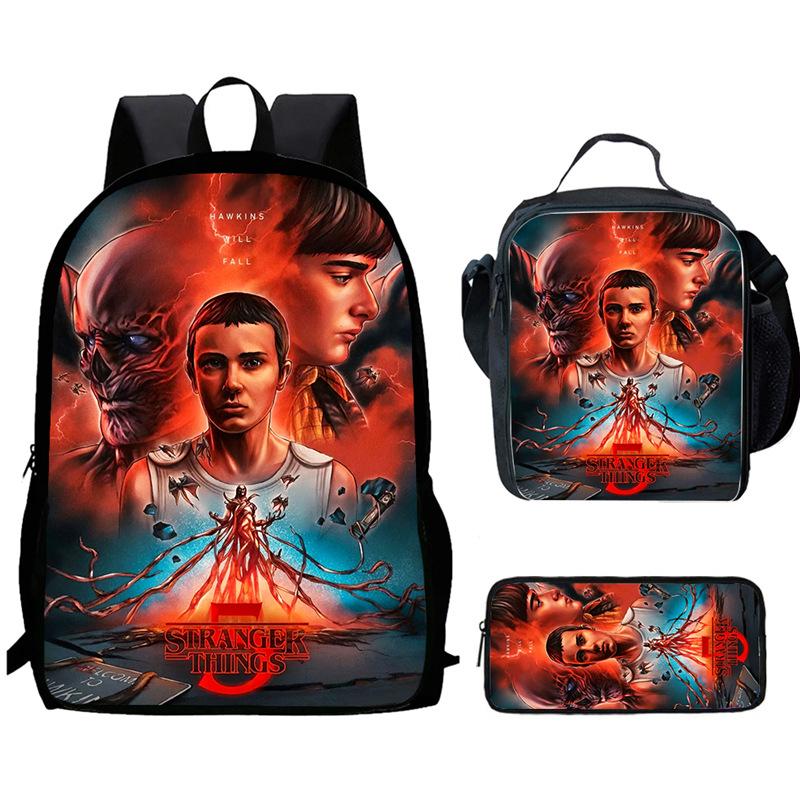 Monster Story Schoolbag High Definition Multi-Function Oxford Lightweight Backpack