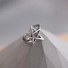 Exaggerated Personality Silver Color David Star Rings For Women Wedding Jewelry Adjustable Antique Finger Ring Anillos