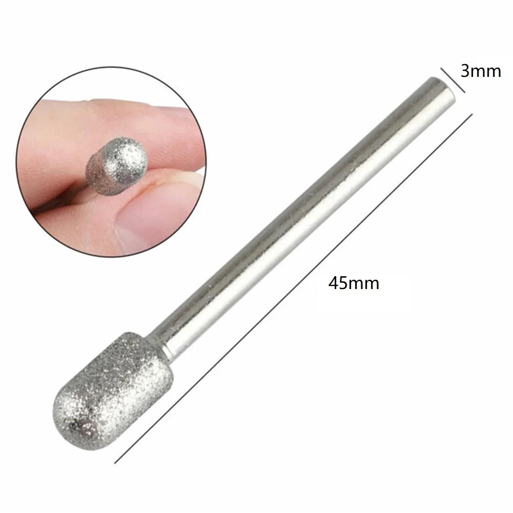 Emery Grinding Burr Set 20pcs 3mm Shank For Rotary Tools Used In Engraving Cutting Polishing Carving And Finishing