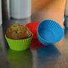 Puntos wiederverwendbare Silikon 12Pcs Kuchen Liner Muffin Schokolade Cupcake Formen Backformen Tasse