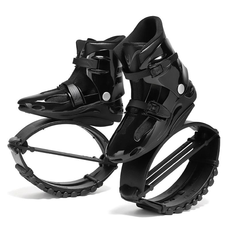 

Обувь для прыжков, коррекция фигуры, тренировочные ботинки, прыгающая спортивная обувь для фитнеса, кенгуру, обувь для взрослых, бодибилдинг XL 39-41 чёрный