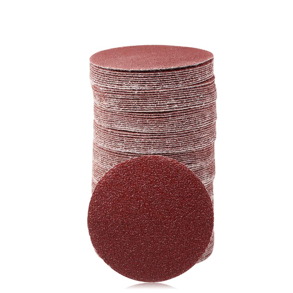 

SPEEDWOX Magic Sandpaper Sun SPEEDWOX Woodworking Sandpaper Sanding Paper 100 Sheets 75mm Magic Round No Hole Sandpaper Sanding Disc Polishing #40 червоний