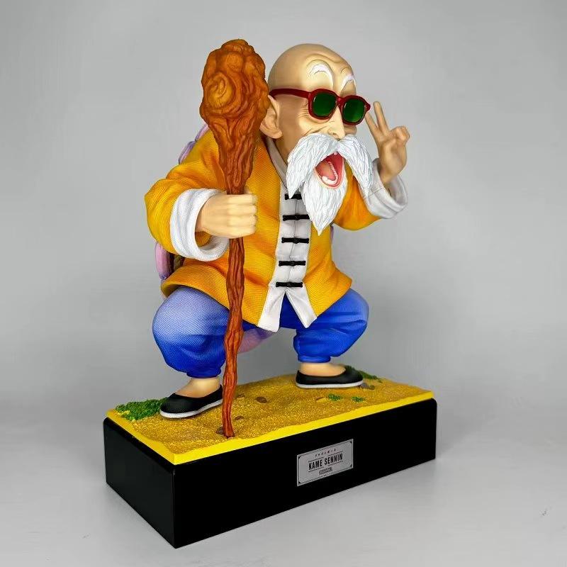 Animation seven dragon balls around, turtle fairy statue, lustful turtle fairy figure tide play two-dimensional ornament to give gifts