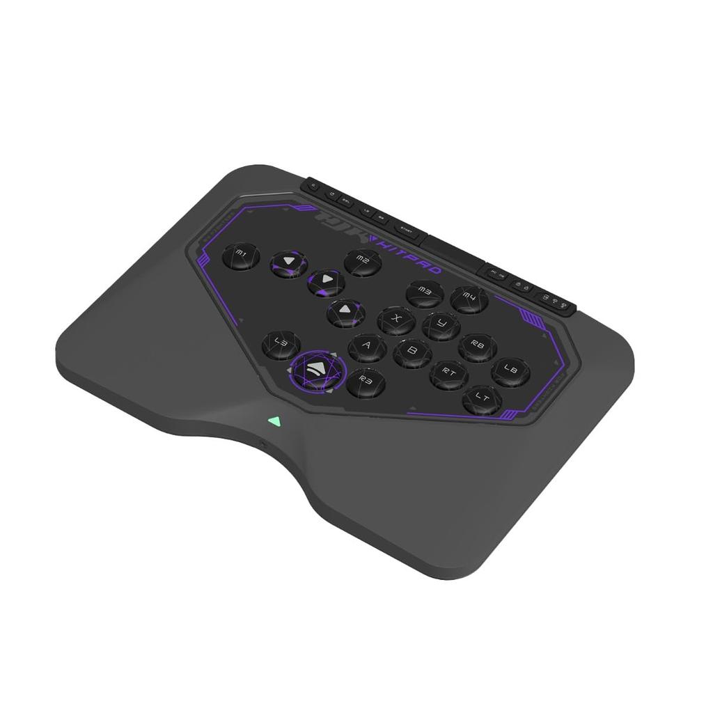 HJKGAMING HJK HITPAD Classic black Hitpad Leverless Controller Arcade Controller Slim Ergonomic Function Arcade Controller Japanese Authorized