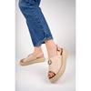 Women's Genuine Leather Wedge Sole Casual Comfortable Sandals
