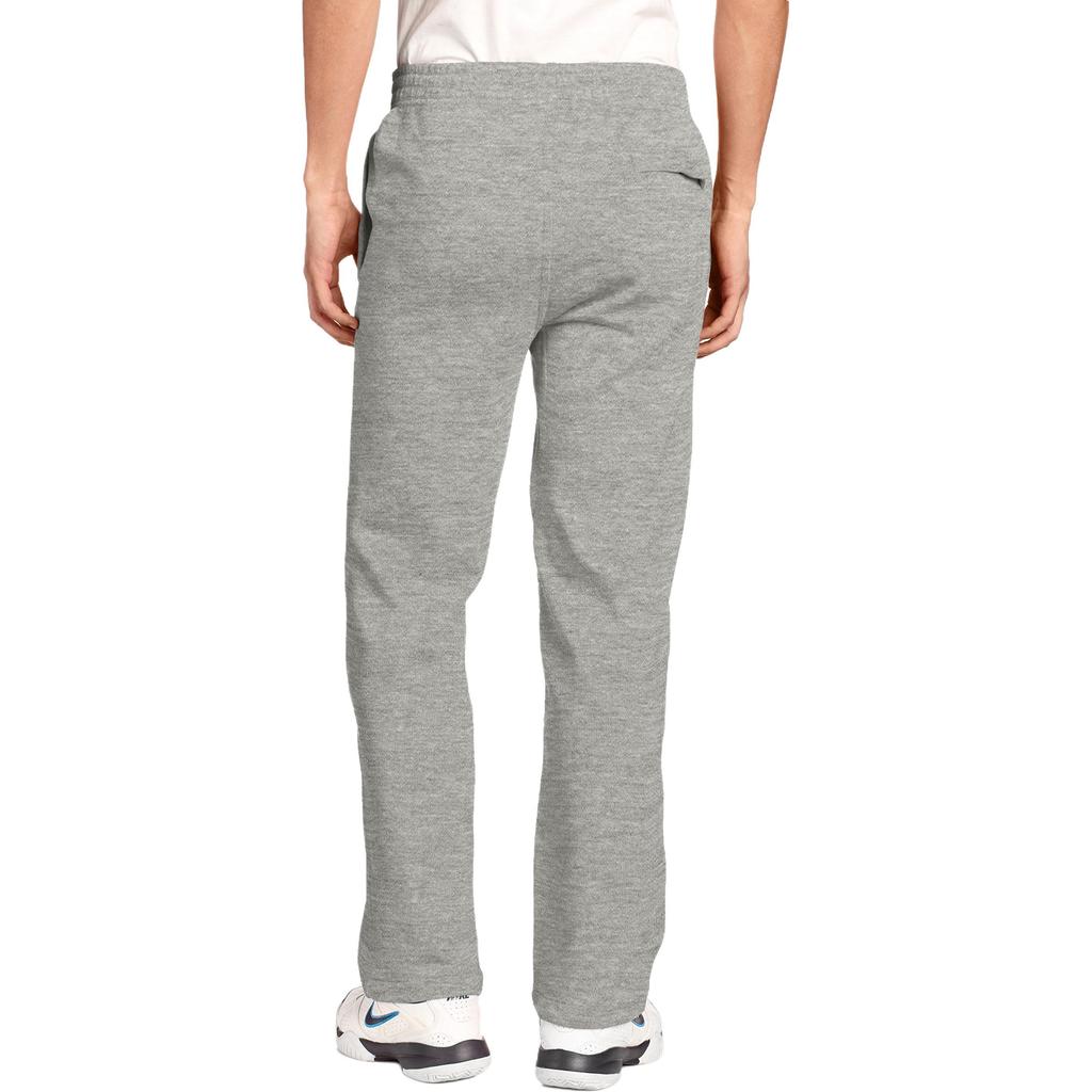 Men's Pants Nike Knitted Sweatpants Men's Gray Moderate Cuffed Pants