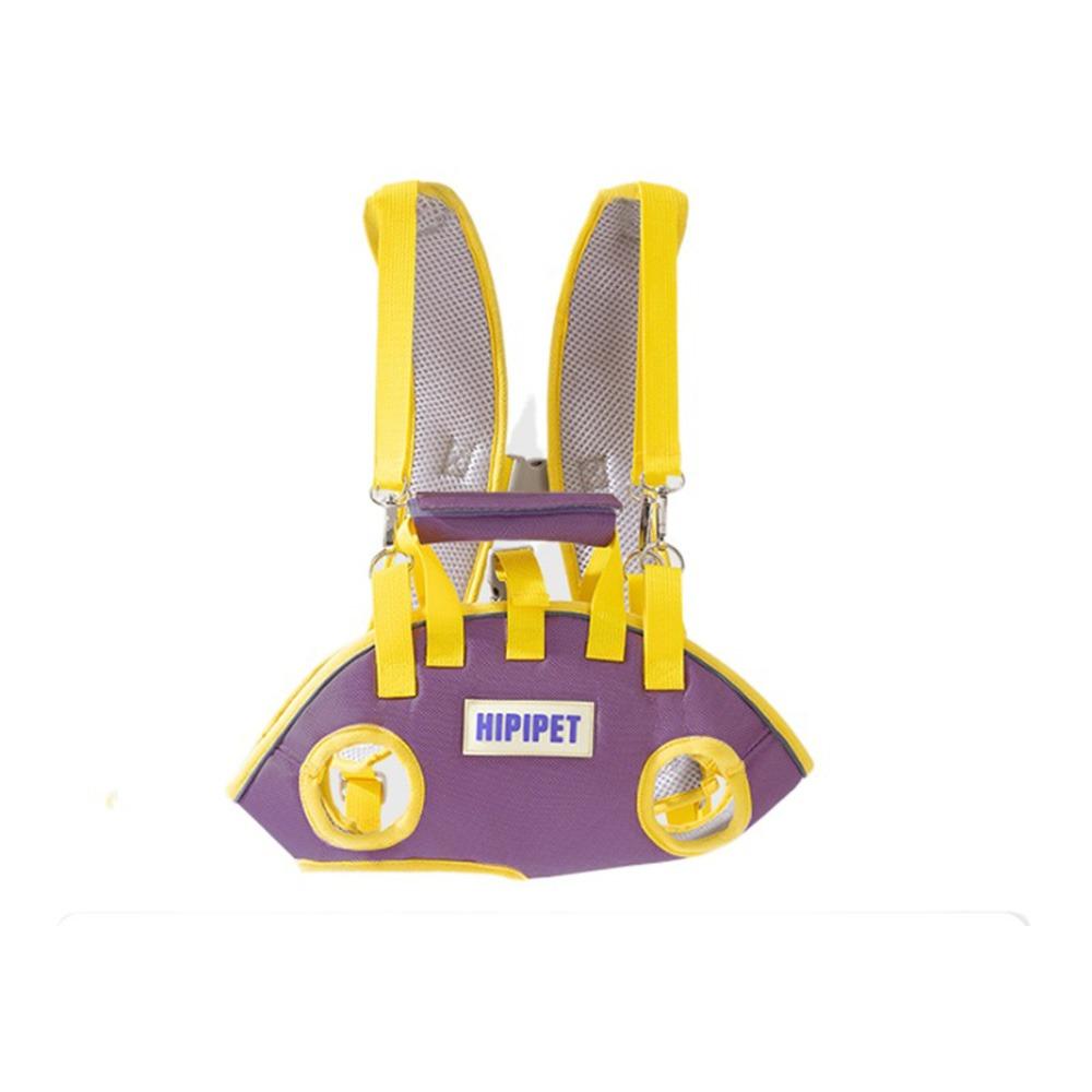 Adjustable Strap Dog Lift Harness Breathable Horizontal Hugging Backpack  Medium and Large Size
