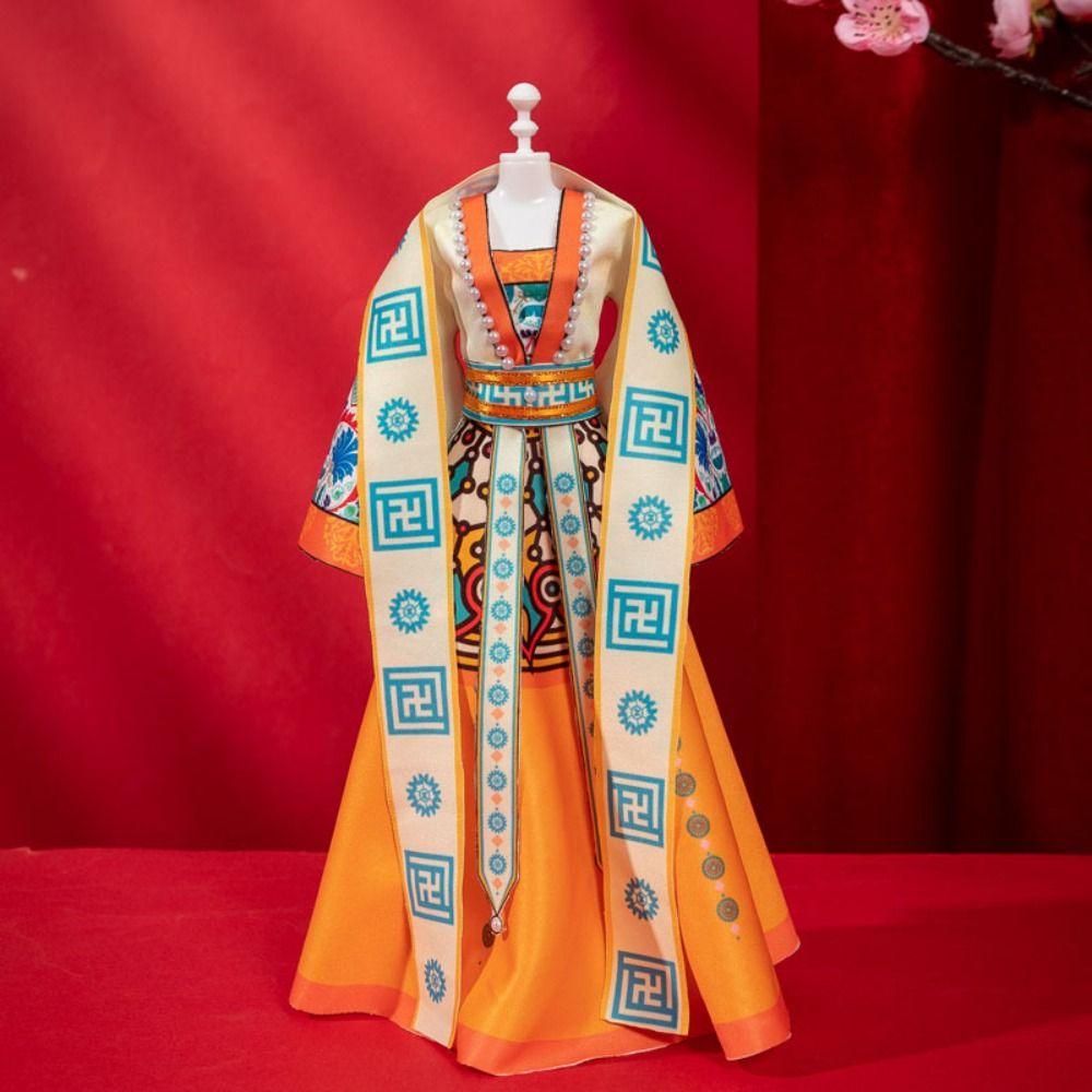 Skirt Princess Toy Outfit Dress Doll's Dress Material Doll's Hanfu Clothes DIY Kit  DIY Toys